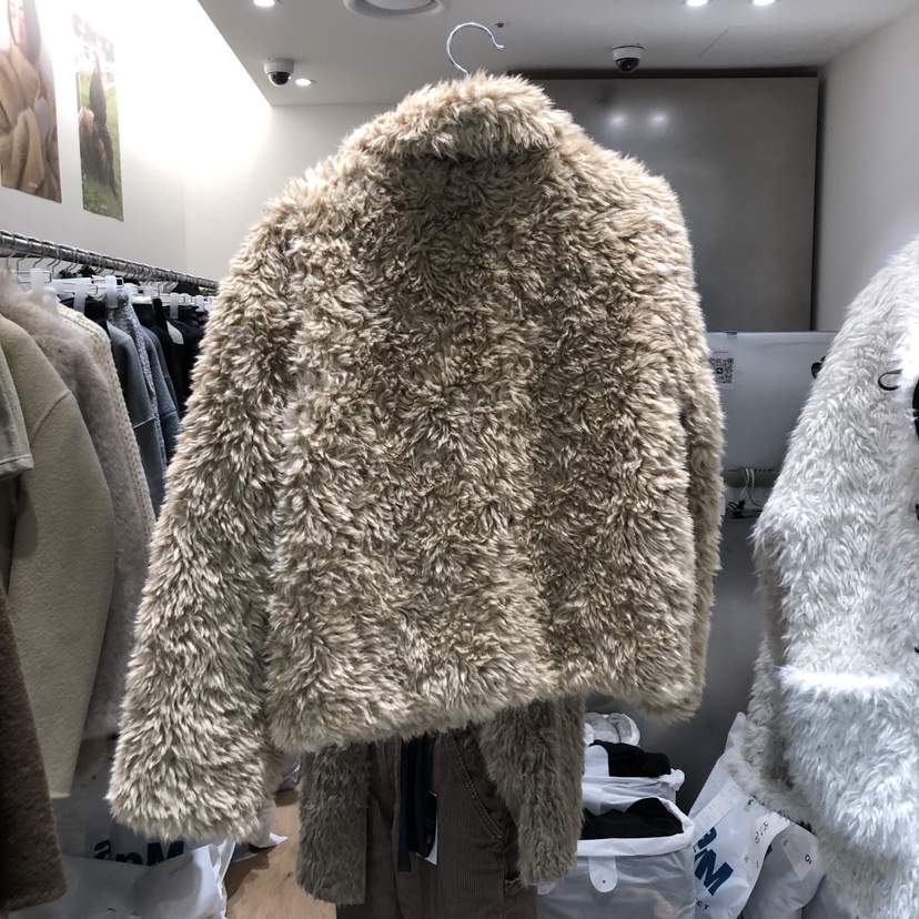 MEET ME東大門㊣直郵女士新品人氣時尚職業真品休閑短款大衣MEET ME短款大衣