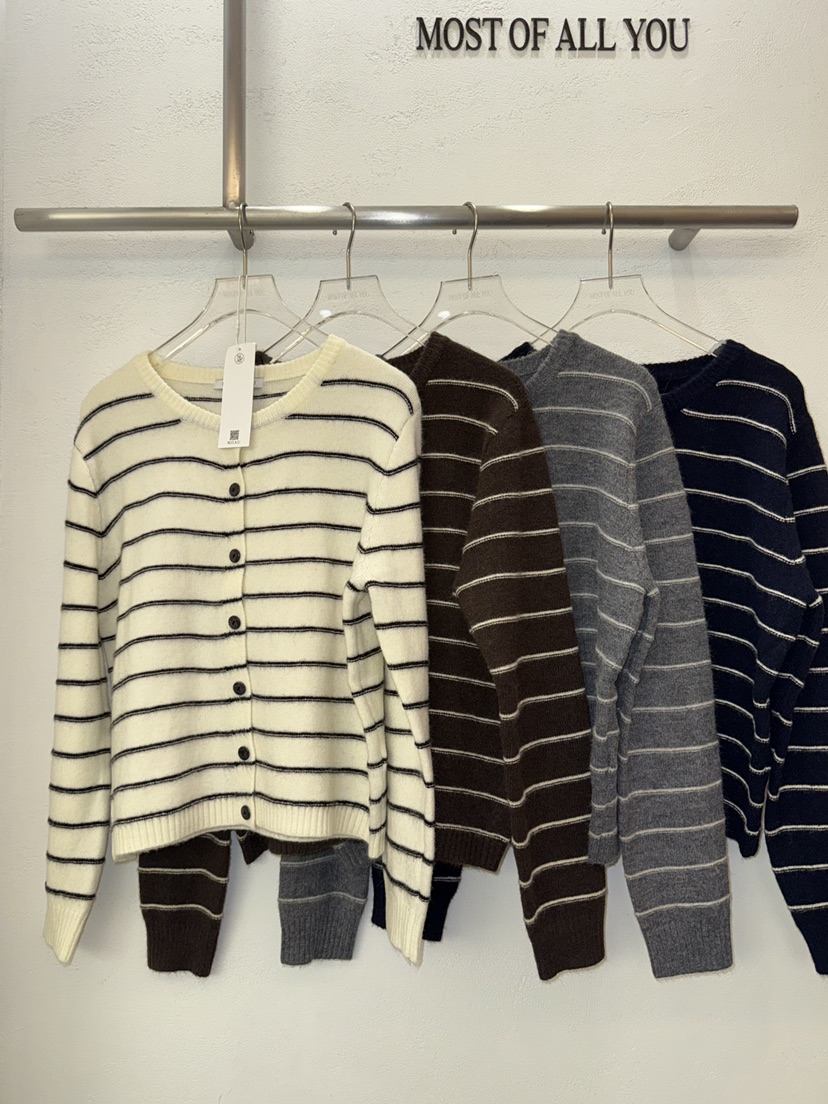 MOST OF ALL U東大門㊣代購女士新品25秋冬人氣時尚針織衫MOST OF ALL U針織衫