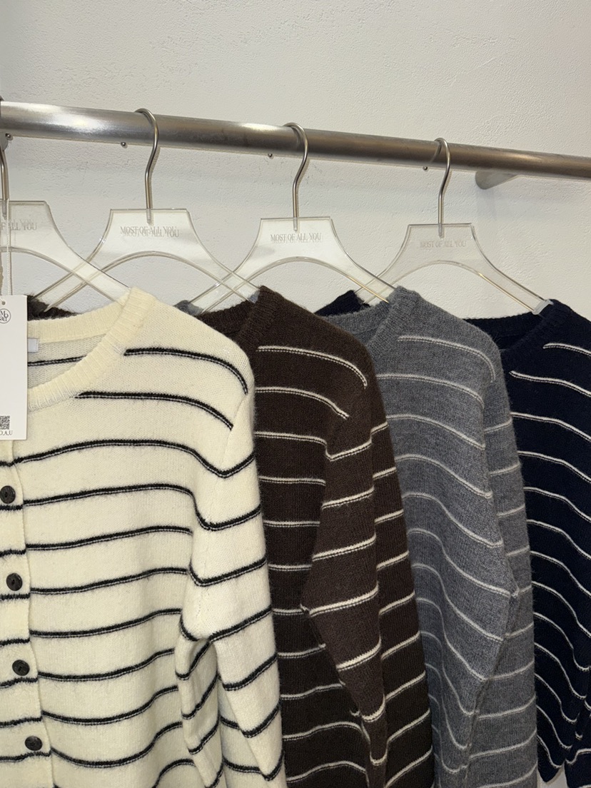 MOST OF ALL U東大門㊣代購女士新品25秋冬人氣時尚針織衫MOST OF ALL U針織衫