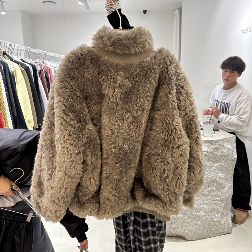 NEROLI 36東大門㊣代購女士新品休閑推薦真品短款大衣雙面NEROLI 36短款大衣