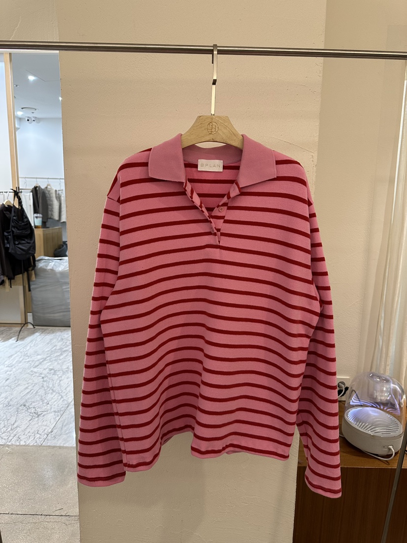 BPLAN東大門㊣代購女士新款熱賣時尚休閑25秋冬人氣長袖T恤BPLAN長袖T恤圖色2