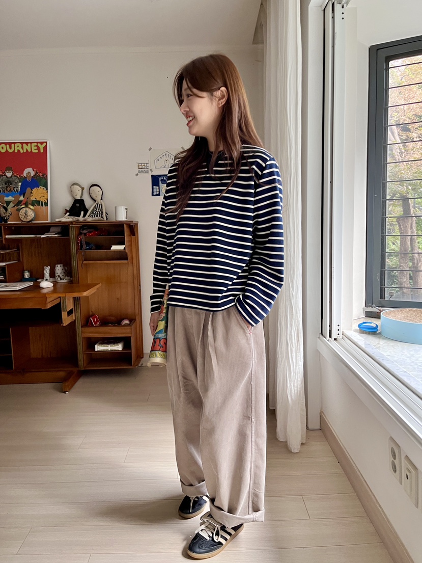 AT NOTE韓國代購㊣女裝新品人氣真品25秋冬推薦休閑休閑褲AT NOTE休閑褲