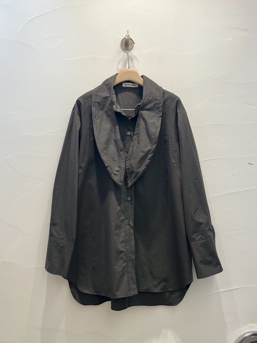 BROWN PAPER-S韓國代購㊣女裝新款推薦休閑真品襯衫蕾絲衫BROWN PAPER-S襯衫/蕾絲衫圖色2