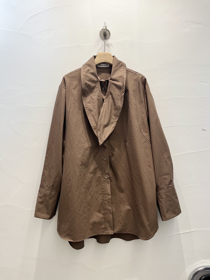 BROWN PAPER-S韓國代購㊣女裝新款推薦休閑真品襯衫蕾絲衫BROWN PAPER-S襯衫/蕾絲衫圖色4