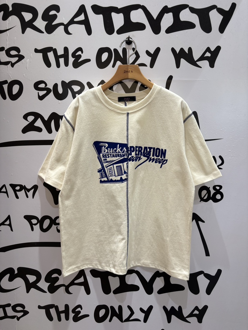 2ND K東大門㊣代購女士新款時尚休閑熱賣人氣25秋冬職業T恤2ND KT恤圖色2