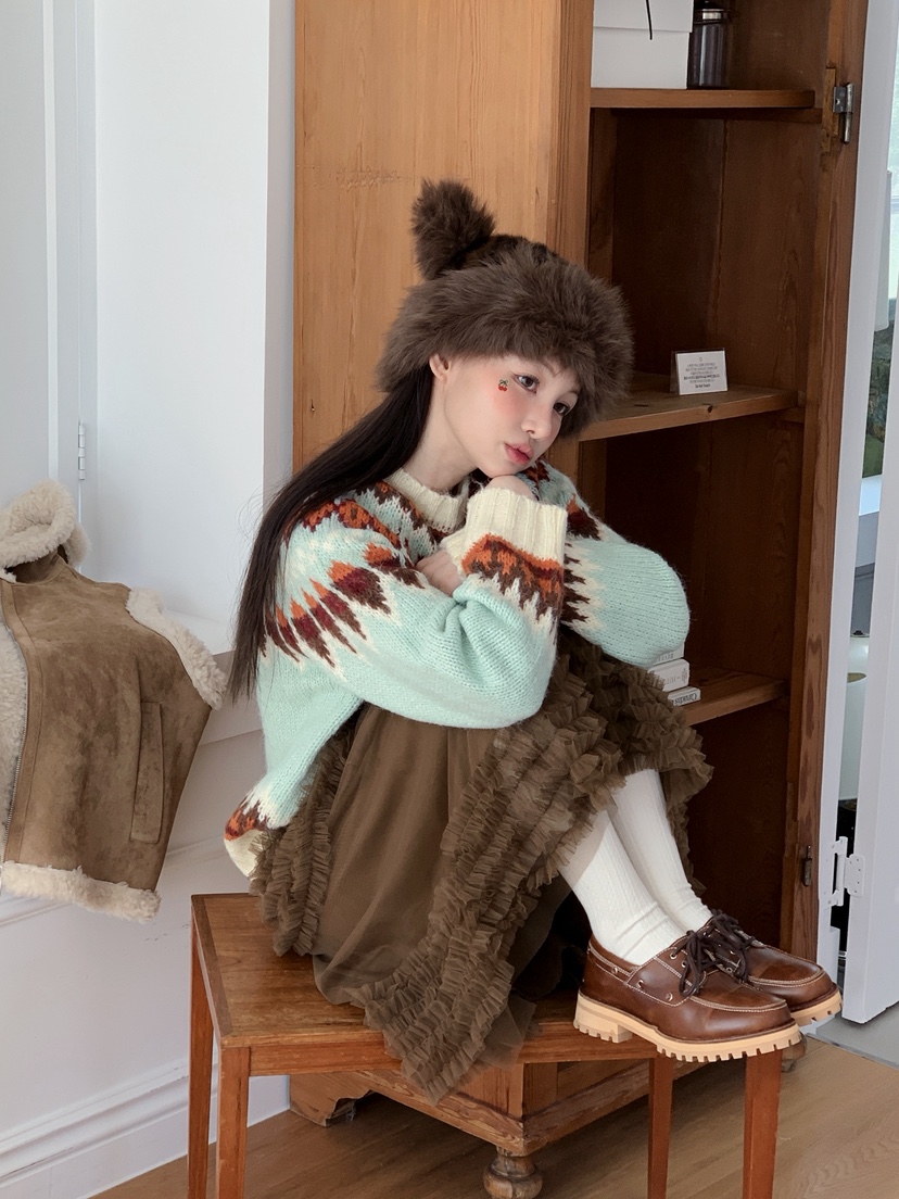 JKICHI韓國代購㊣女裝新款休閑人氣真品25秋冬職業帽子毛皮JKICHI帽子