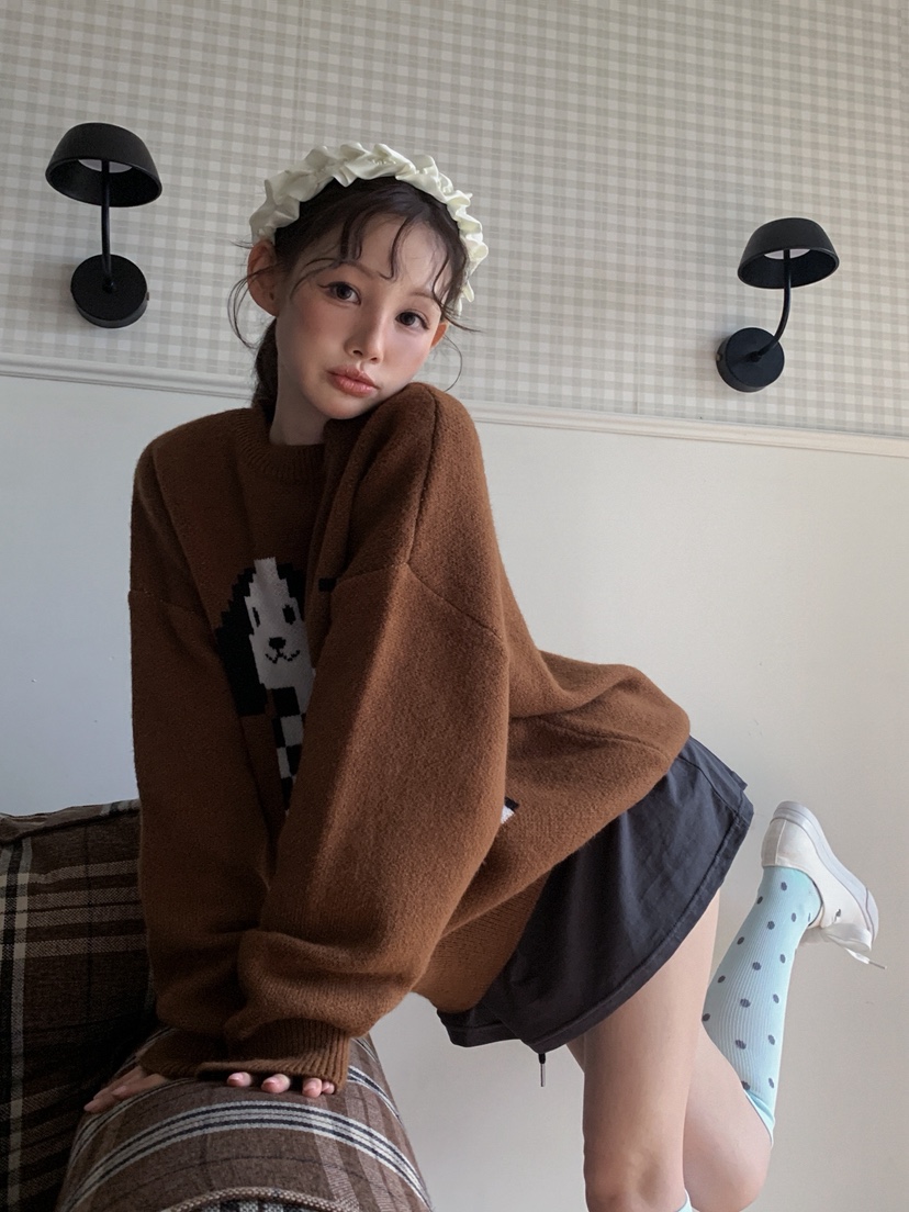 JKICHI東大門㊣實拍女士新品熱賣時尚25秋冬人氣真品針織衫JKICHI針織衫