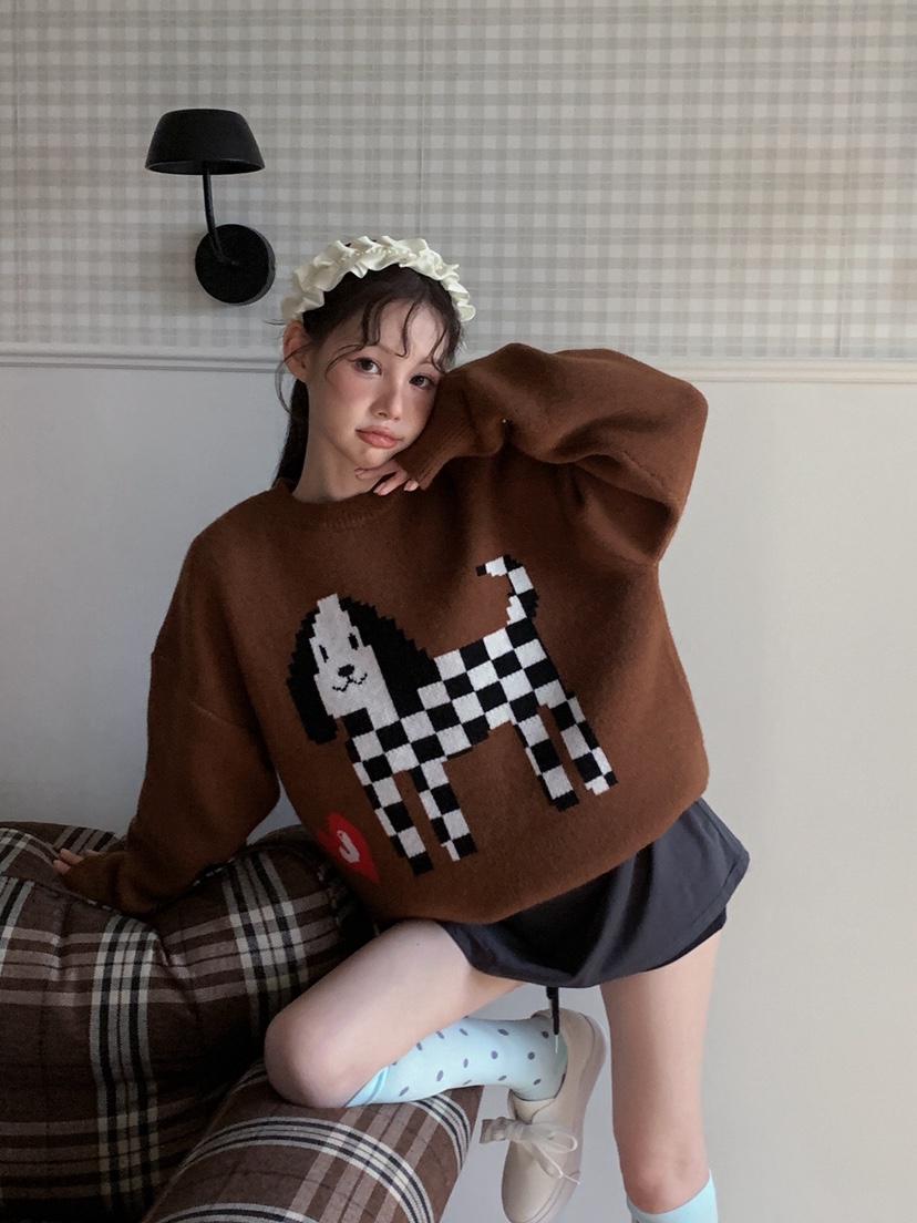 JKICHI東大門㊣實拍女士新品熱賣時尚25秋冬人氣真品針織衫JKICHI針織衫