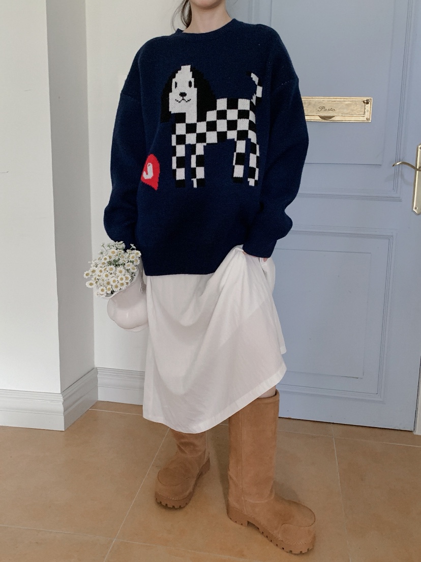 JKICHI東大門㊣實拍女士新品熱賣時尚25秋冬人氣真品針織衫JKICHI針織衫