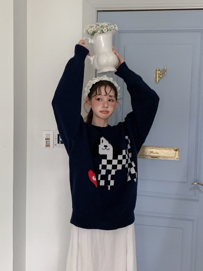 JKICHI東大門㊣實拍女士新品熱賣時尚25秋冬人氣真品針織衫JKICHI針織衫