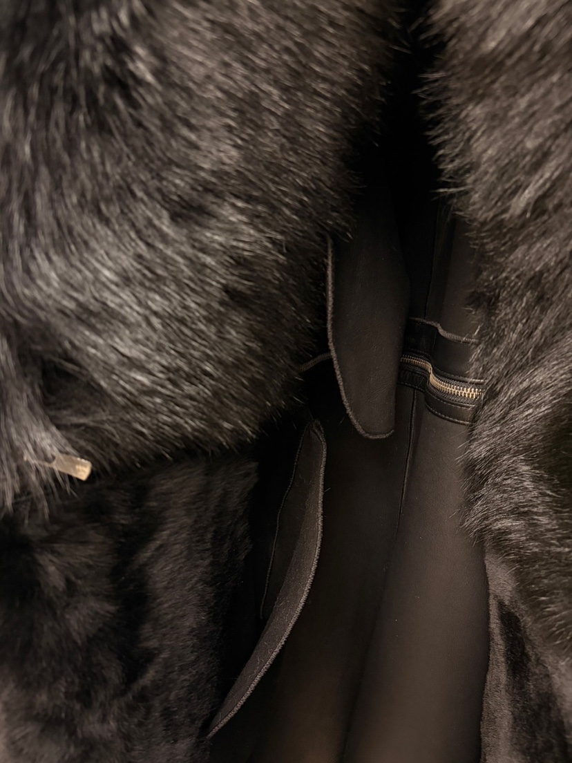 BLOSSOM東大門㊣代購女士新款時尚人氣中長款大衣皮草拉鏈短款BLOSSOM中長款大衣