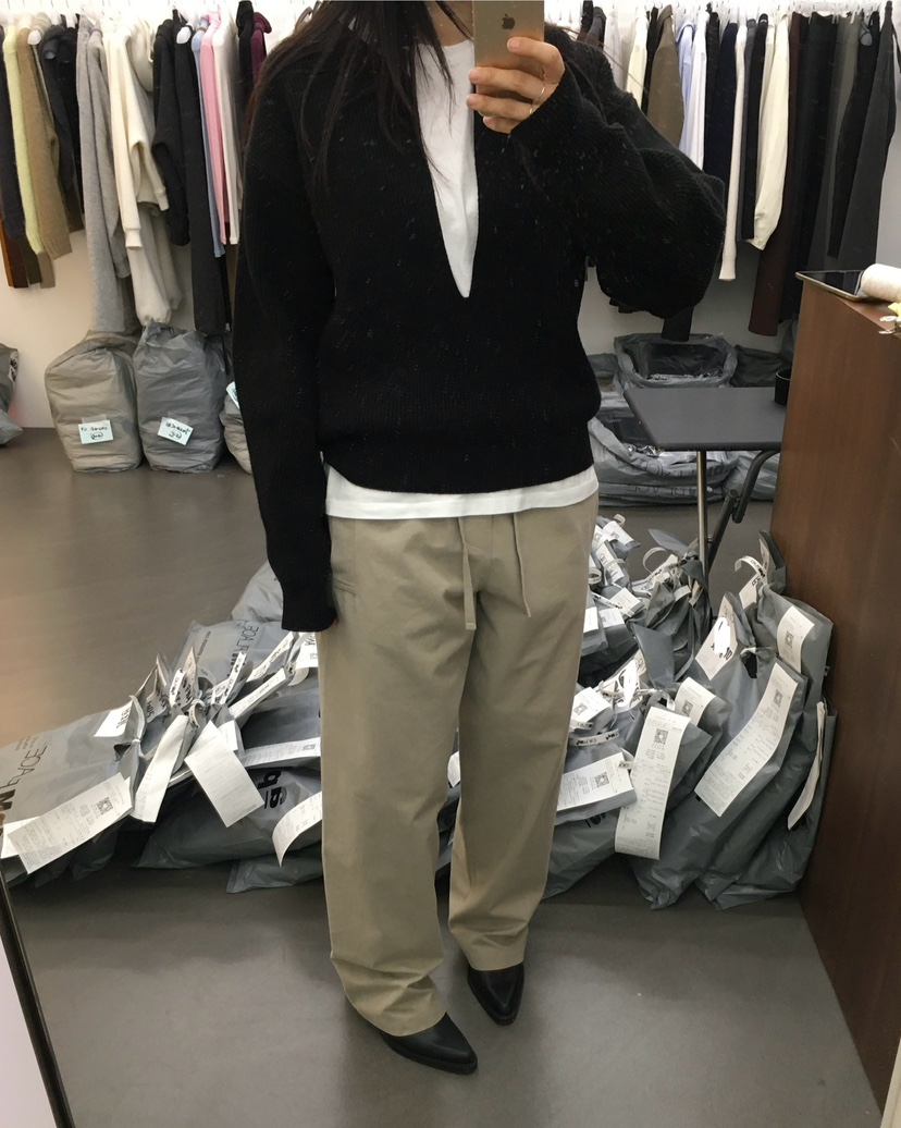 HEMP-P東大門㊣代購女裝新品推薦熱賣時尚真品職業25秋冬休閑褲hemp休閑褲