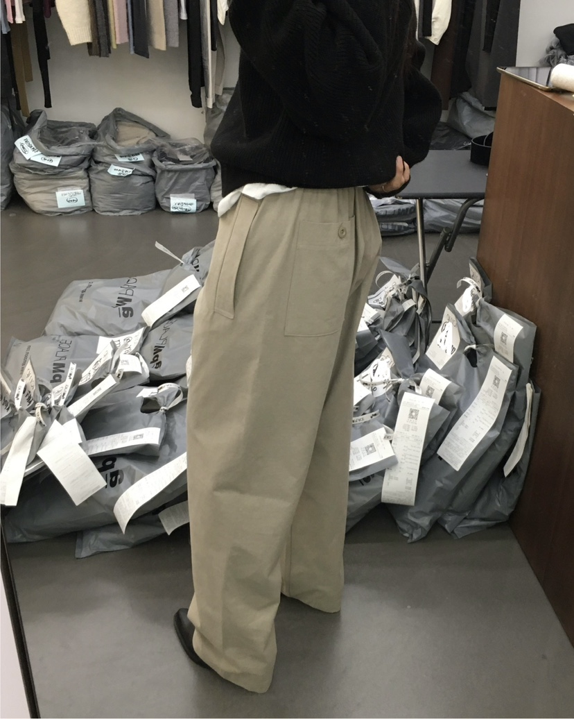 HEMP-P東大門㊣代購女裝新品推薦熱賣時尚真品職業25秋冬休閑褲hemp休閑褲