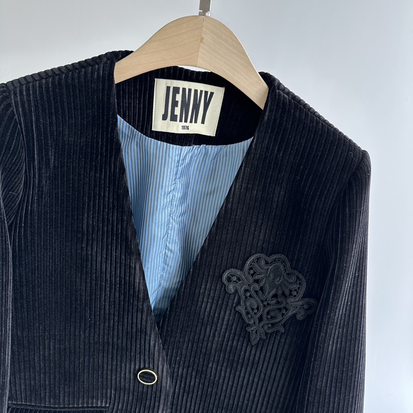 JENNY 1976東大門㊣代購女士新品熱賣時尚25秋冬夾克不含配飾JENNY 1976夾克