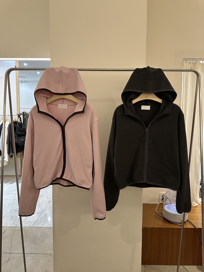 BPLAN韓國直郵㊣女士新品熱賣推薦休閑職業真品夾克羊毛拉鏈BPLAN夾克