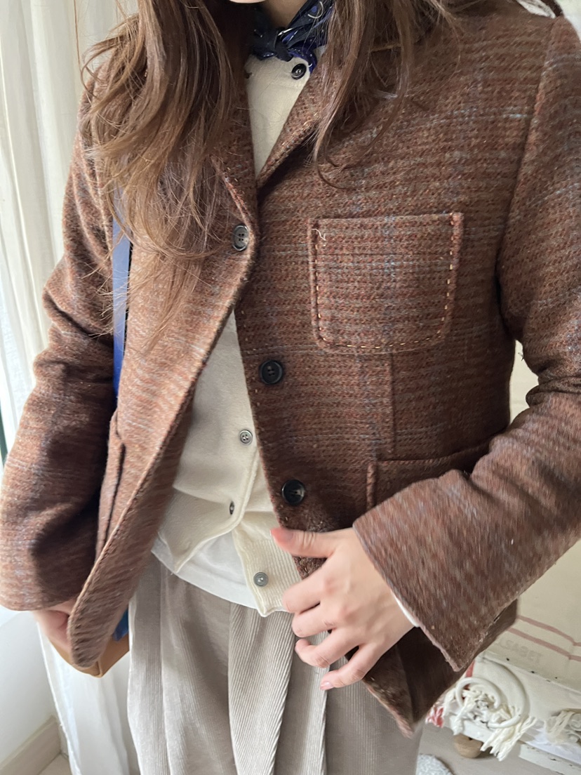 AT NOTE韓國直郵㊣女士新品人氣推薦時尚休閑25秋冬真品夾克AT NOTE夾克