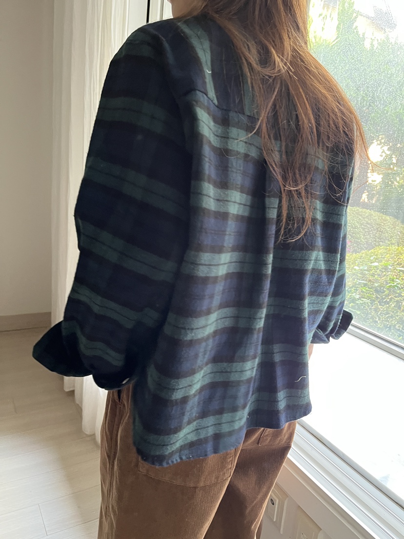 AT NOTE韓國代購㊣女士新品推薦真品休閑時尚襯衫蕾絲衫格紋AT NOTE襯衫/蕾絲衫