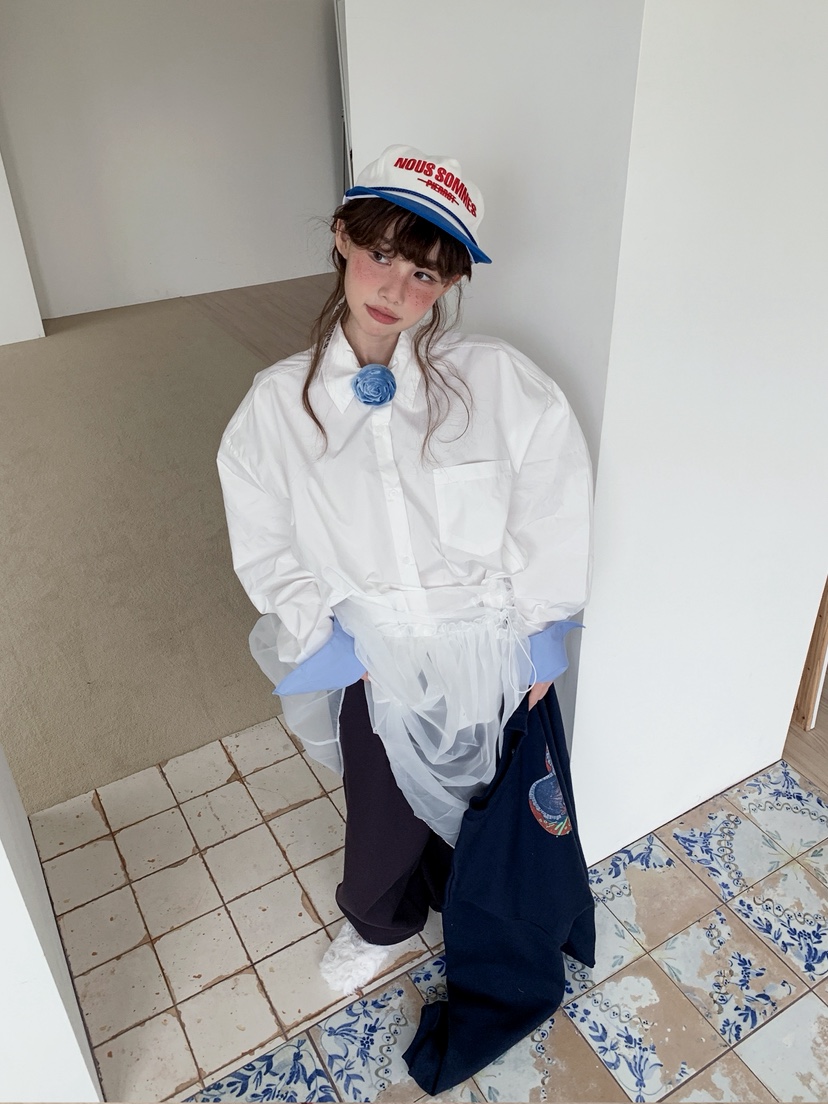 JKICHI韓國直郵㊣女裝新品時尚人氣休閑推薦襯衫蕾絲衫絲綢JKICHI襯衫/蕾絲衫