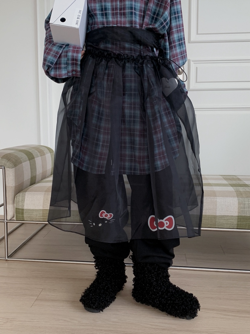 JKICHI東大門㊣實拍女士新品人氣休閑25秋冬職業半身裙中短裙JKICHI半身裙/中短裙圖色3