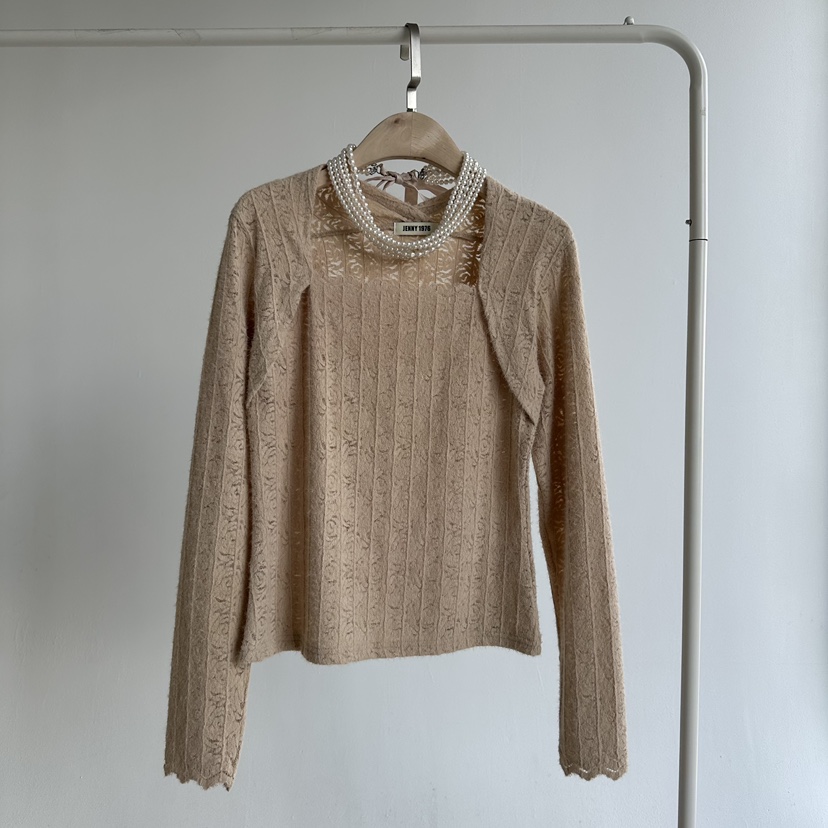 JENNY 1976東大門㊣實拍女裝新品真品熱賣長袖T恤不含配飾JENNY 1976長袖T恤圖色2