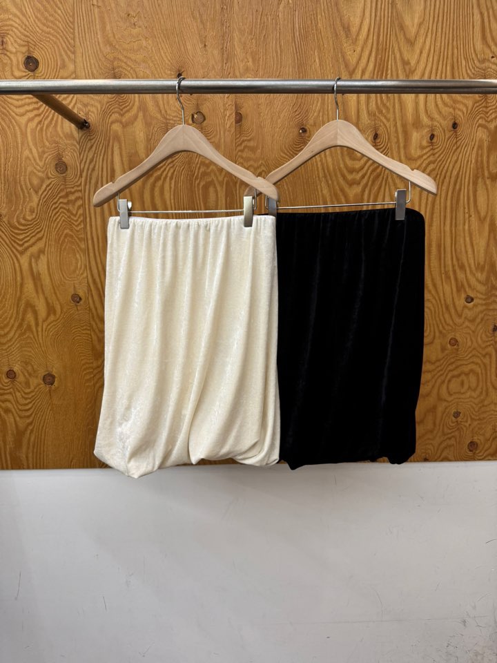 PROJECTVIEW韓國代購㊣女士新品人氣休閑推薦真品25秋冬短裙絲絨PROJECTVIEW短裙