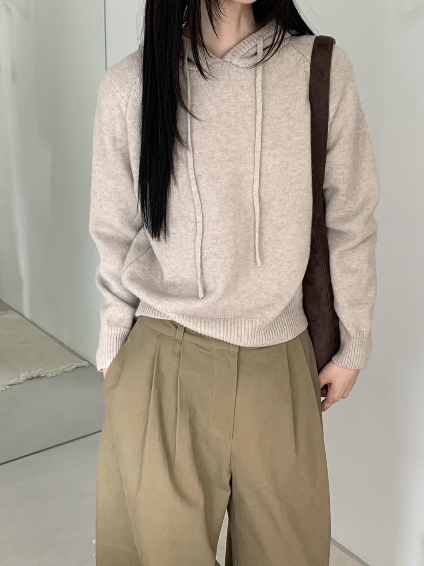 RIVER RAIN東大門㊣代購女裝新品人氣熱賣職業針織衫連帽衫RIVER RAIN針織衫