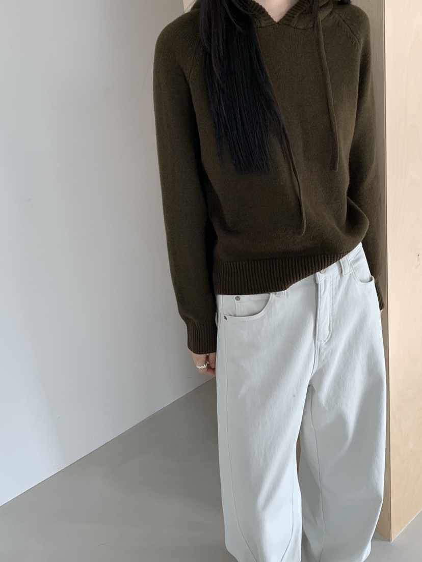 RIVER RAIN東大門㊣代購女裝新品人氣熱賣職業針織衫連帽衫RIVER RAIN針織衫