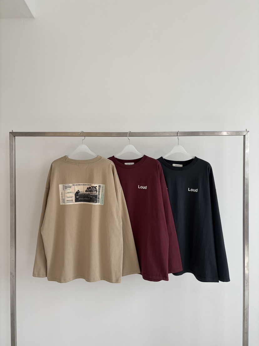 RIVER RAIN東大門㊣直郵女裝新款休閑熱賣長袖T恤不含腰帶RIVER RAIN長袖T恤