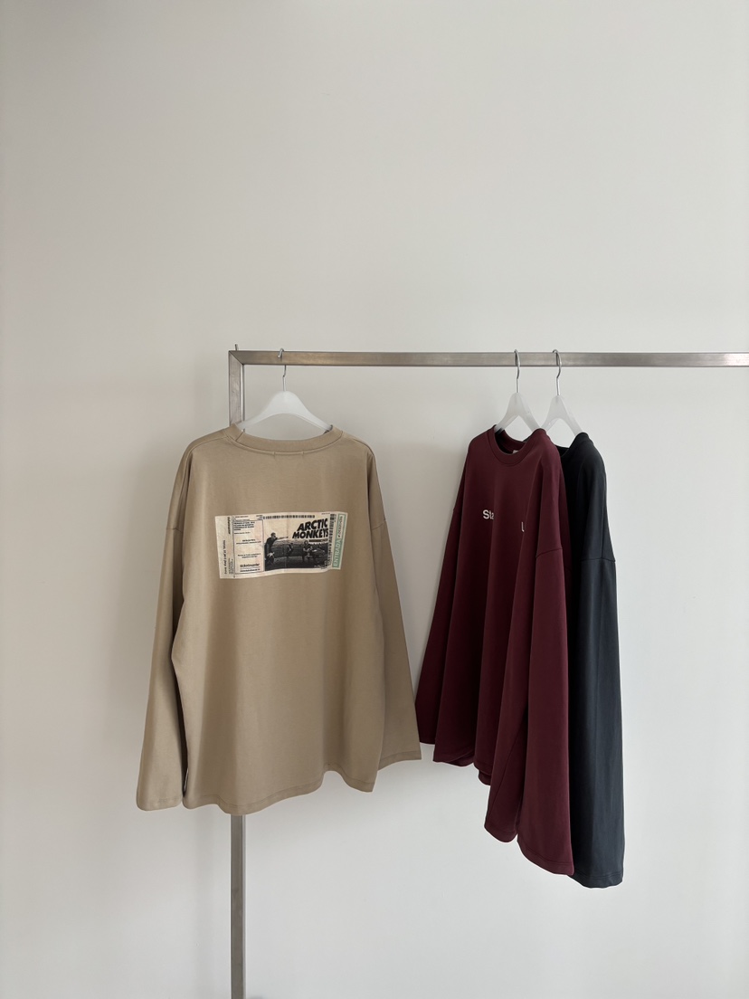 RIVER RAIN東大門㊣直郵女裝新款休閑熱賣長袖T恤不含腰帶RIVER RAIN長袖T恤