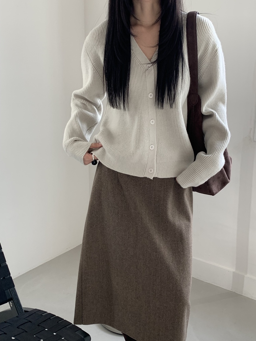 RIVER RAIN東大門㊣代購女士新款人氣真品職業針織衫開衫紐扣RIVER RAIN針織衫