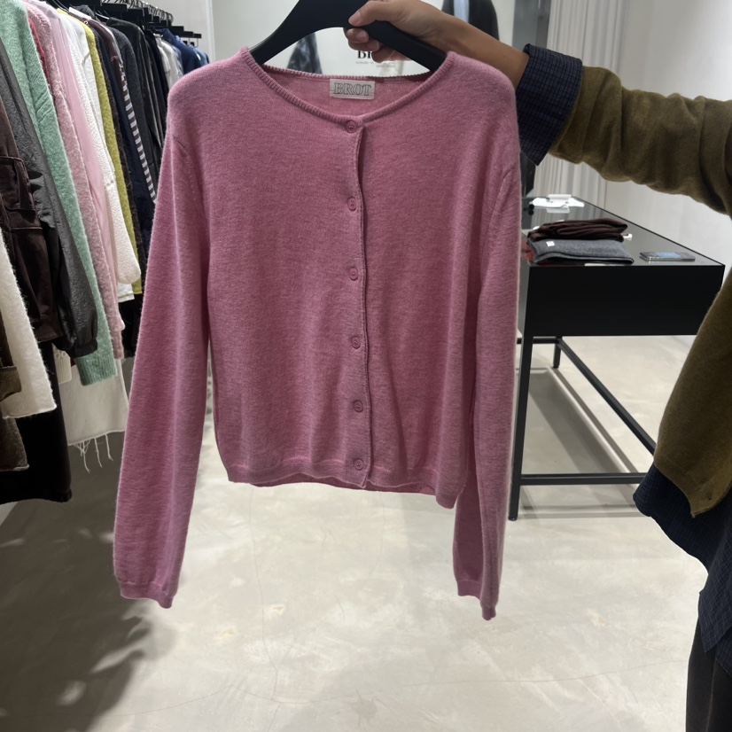 BROT韓國直郵㊣女士新款休閑25秋冬真品熱賣職業針織衫羊毛衫BROT針織衫圖色2