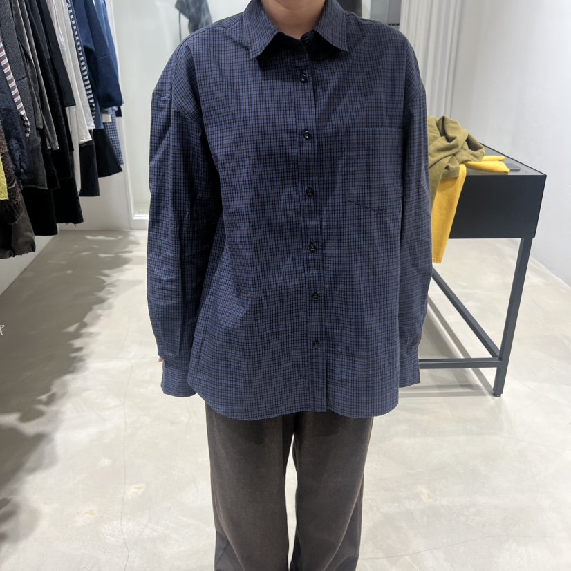 BROT東大門㊣代購女裝新款熱賣25秋冬人氣時尚襯衫蕾絲衫格紋BROT襯衫/蕾絲衫