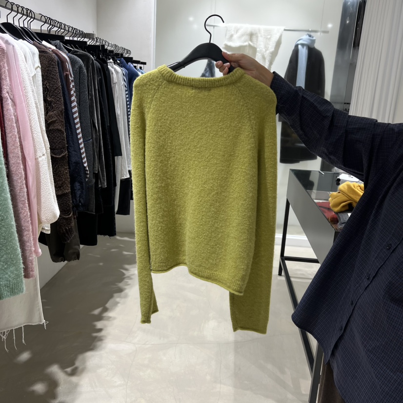 BROT韓國代購㊣女士新款真品職業推薦熱賣時尚25秋冬針織衫羊駝BROT針織衫