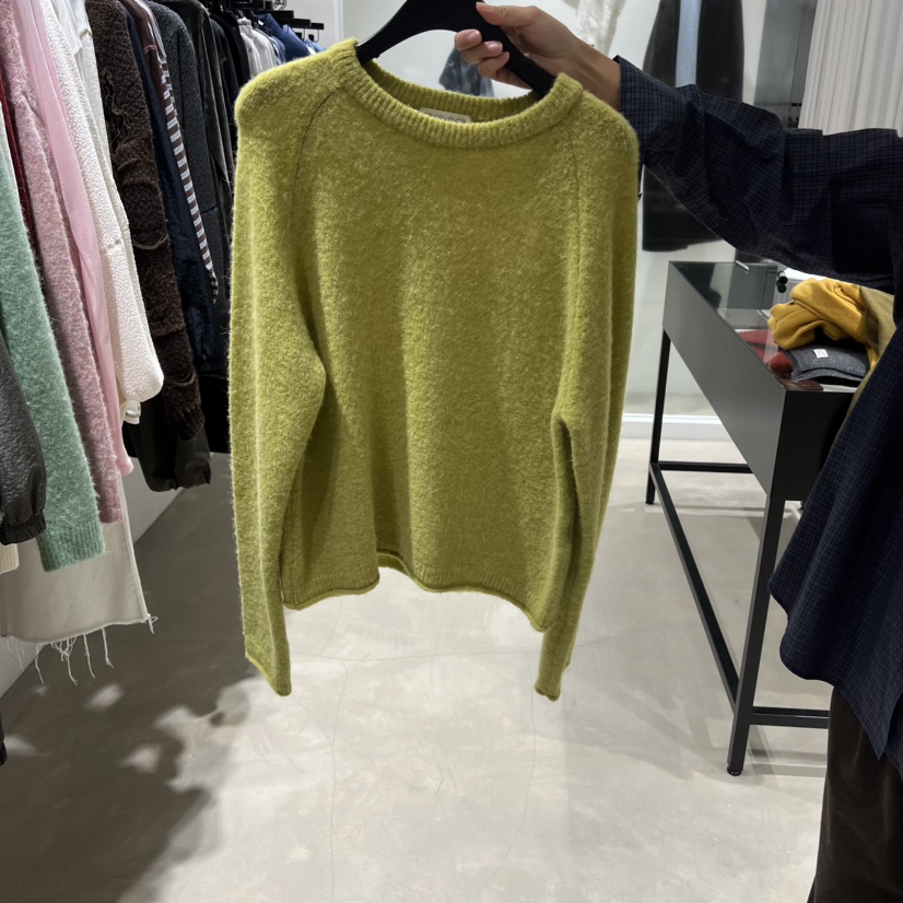 BROT韓國代購㊣女士新款真品職業推薦熱賣時尚25秋冬針織衫羊駝BROT針織衫