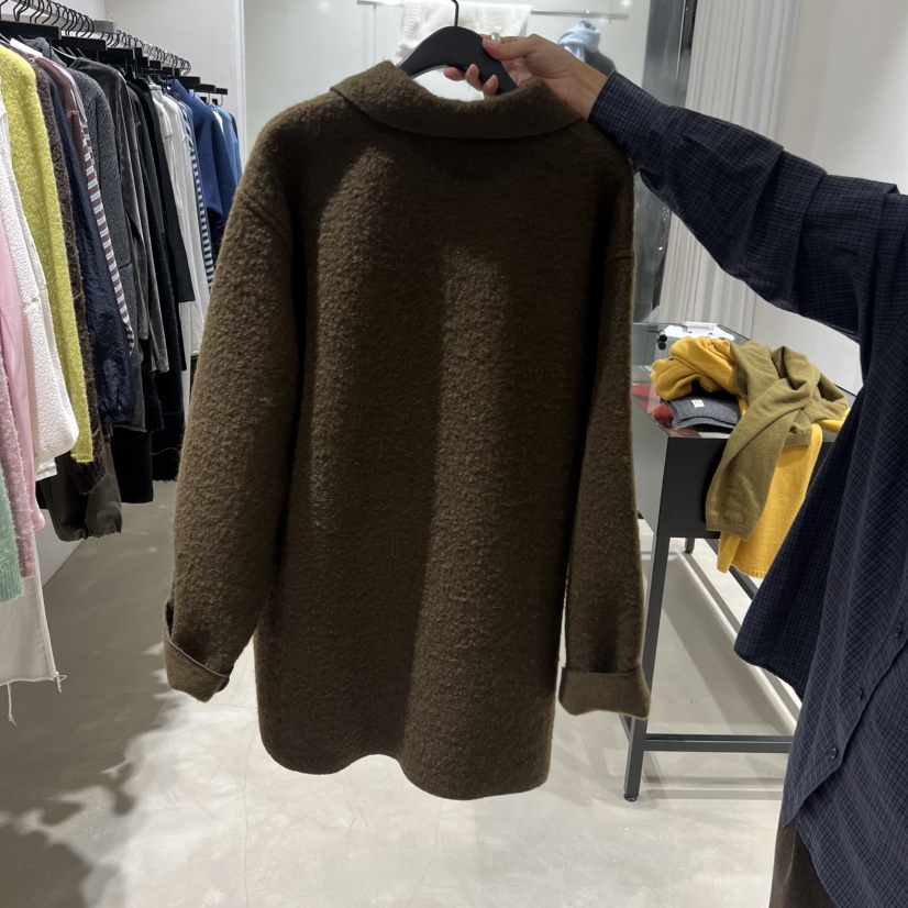 BROT東大門㊣直郵女士新款熱賣休閑25秋冬時尚真品中長款大衣BROT中長款大衣