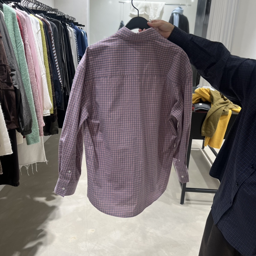 BROT東大門㊣直郵女士新款25秋冬人氣休閑推薦時尚襯衫蕾絲衫BROT襯衫/蕾絲衫