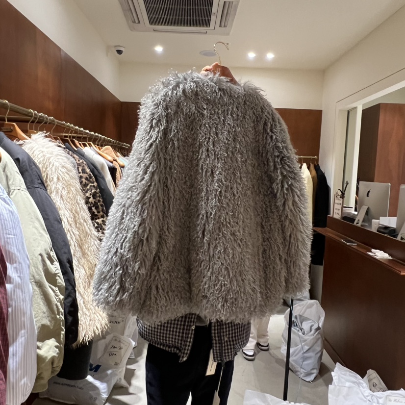 HEBON韓國直郵㊣女裝新品真品推薦25秋冬熱賣休閑人氣短款大衣HEBON短款大衣