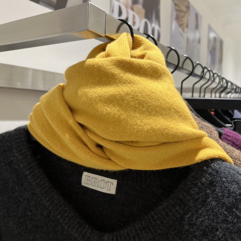 BROT韓國代購㊣女士新品25秋冬人氣時尚休閑真品熱賣圍巾披肩BROT圍巾/披肩圖色2