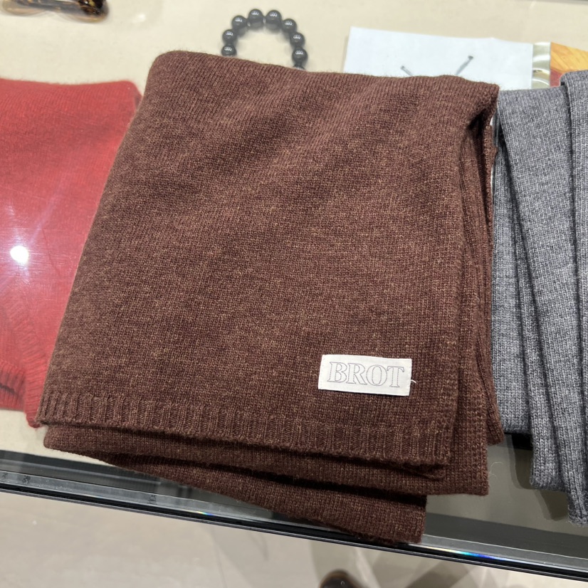 BROT韓國代購㊣女士新品25秋冬人氣時尚休閑真品熱賣圍巾披肩BROT圍巾/披肩圖色4