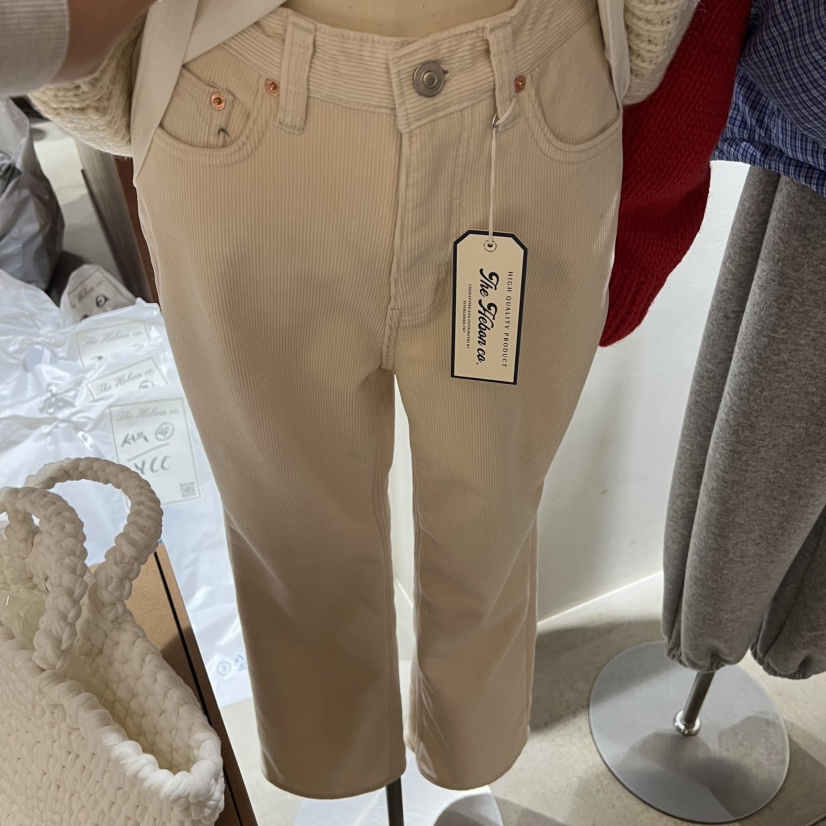 HEBON韓國代購㊣女士新款25秋冬熱賣真品休閑職業時尚休閑褲HEBON休閑褲