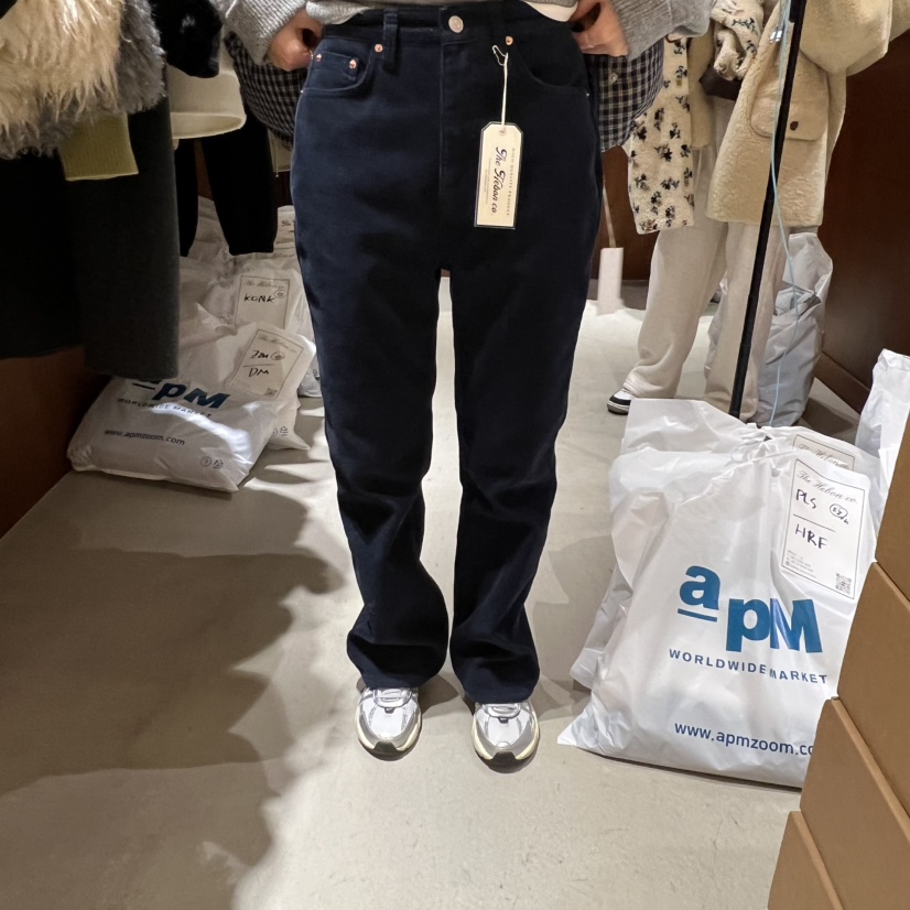 HEBON韓國代購㊣女士新款25秋冬熱賣真品休閑職業時尚休閑褲HEBON休閑褲圖色3