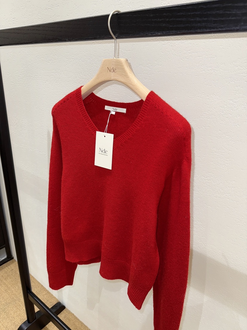 NDE韓國代購㊣女士新款休閑人氣時尚熱賣職業真品推薦針織衫NDE針織衫