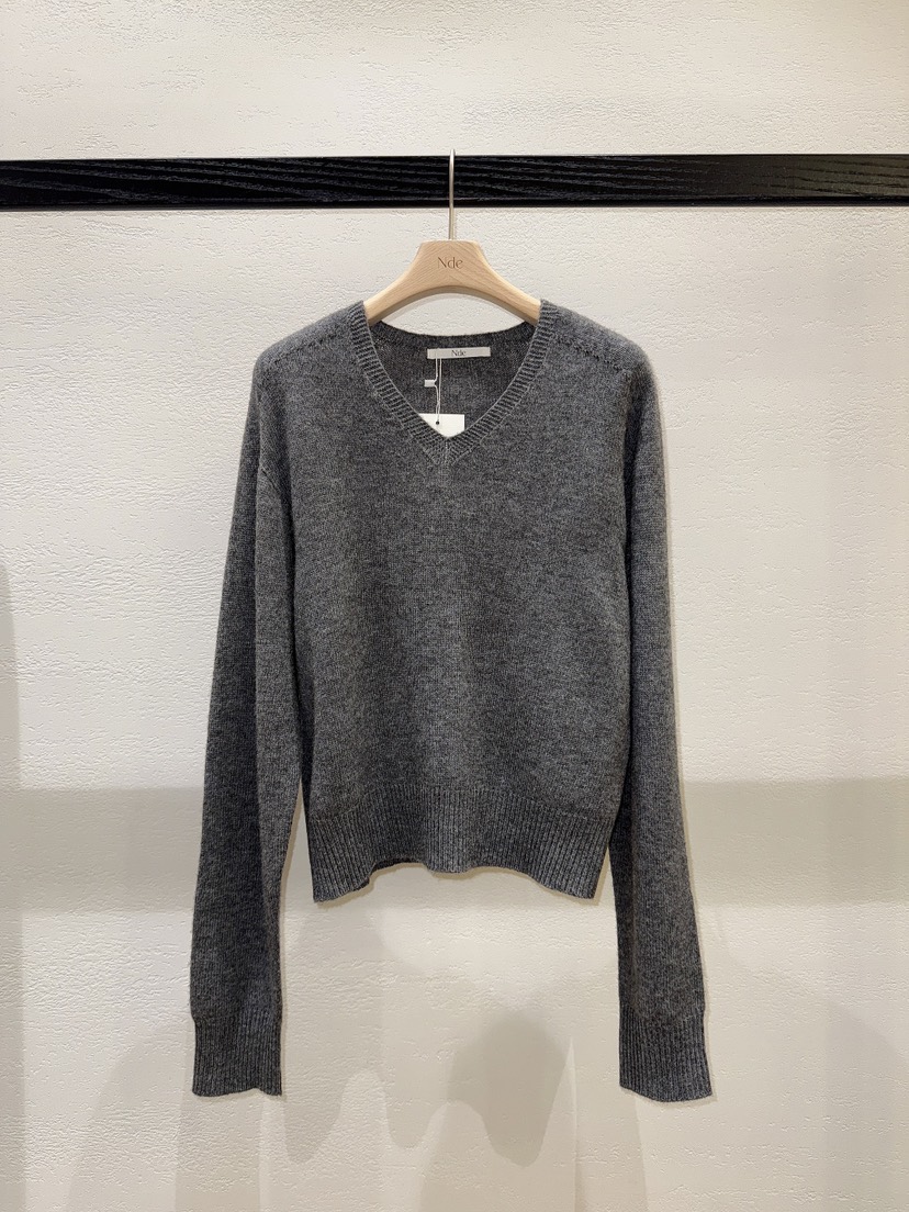 NDE韓國代購㊣女士新款休閑人氣時尚熱賣職業真品推薦針織衫NDE針織衫