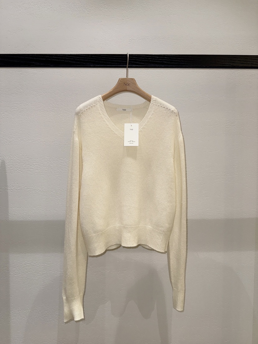 NDE韓國代購㊣女士新款休閑人氣時尚熱賣職業真品推薦針織衫NDE針織衫圖色2