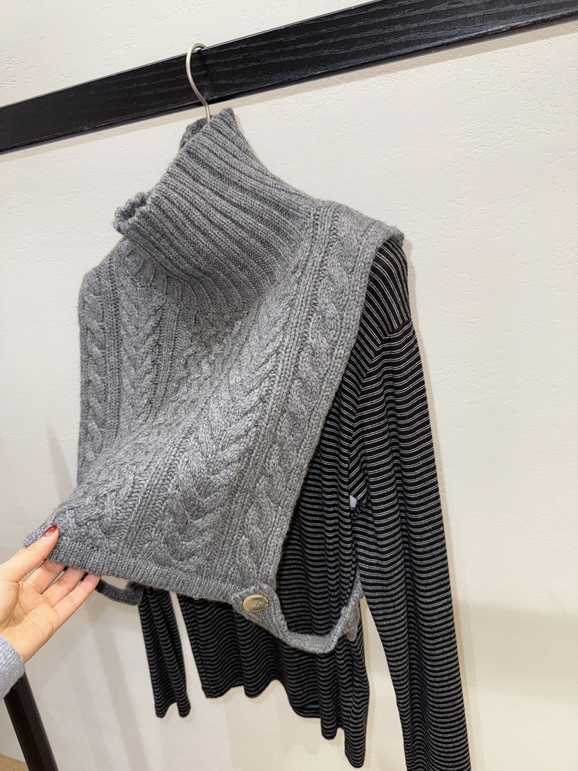 NDE韓國直郵㊣女士新品時尚人氣25秋冬真品熱賣職業針織衫保暖NDE針織衫