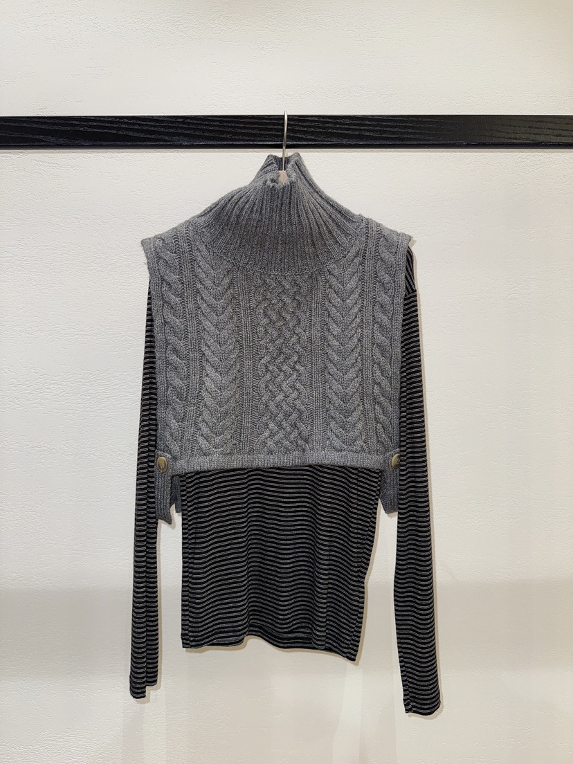 NDE韓國直郵㊣女士新品時尚人氣25秋冬真品熱賣職業針織衫保暖NDE針織衫