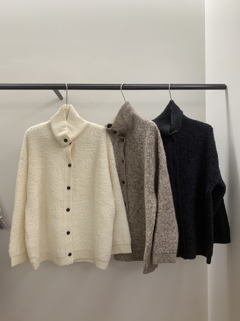 JADEMARKET東大門㊣實拍女裝新品職業真品時尚熱賣針織衫開衫JADE MARKET針織衫圖色3左三色