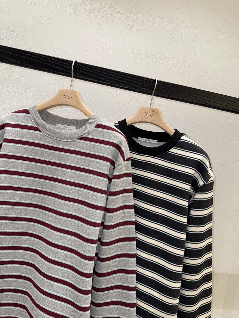 NDE韓國直郵㊣女士新品人氣時尚推薦休閑25秋冬熱賣長袖T恤NDE長袖T恤