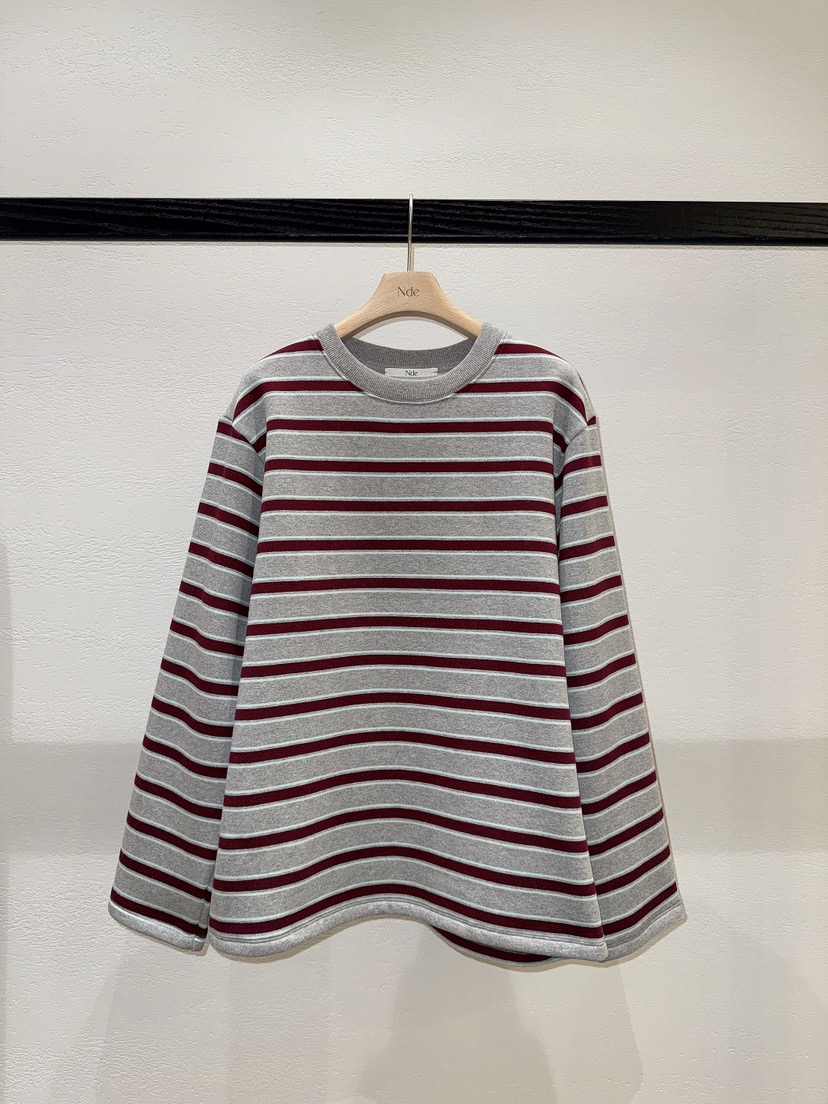 NDE韓國直郵㊣女士新品人氣時尚推薦休閑25秋冬熱賣長袖T恤NDE長袖T恤