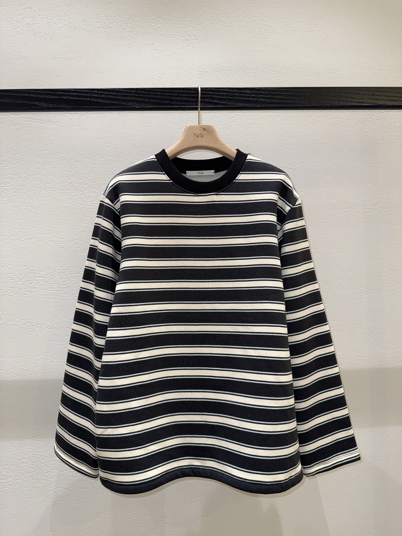 NDE韓國直郵㊣女士新品人氣時尚推薦休閑25秋冬熱賣長袖T恤NDE長袖T恤圖色2